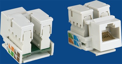  TM-8001 Cat.5E Data keystone jack  TM-8001 Cat.5E Data keystone jack Cat.6/Cat.5E RJ45 Network Keystone Jacks