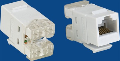  China manufacturer  TM-8012 Cat.5E RJ45 Network Data keystone jack  distributor