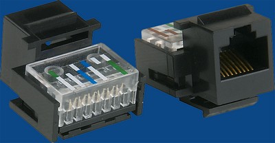  manufactured in China  TM-8014 RJ45 Cat.5E Connectors Data keystone jack  corporation