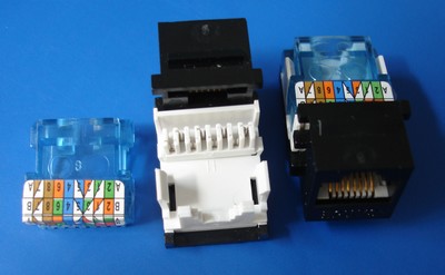  China manufacturer  TM-8019 Cat.5E RJ45 Connector Data keystone jack  corporation