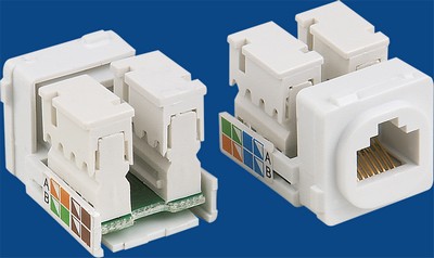  China manufacturer  TM-8101 Cat.5E RJ45 Network Data keystone jack  company