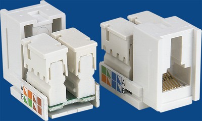  manufactured in China  TM-8201 Cat.5E RJ45 Data keystone jack  company