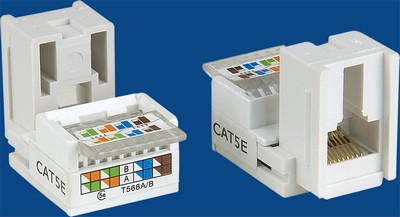  China manufacturer  TM-8204 Cat.5E Cable RJ45 Network Data keystone jack  corporation