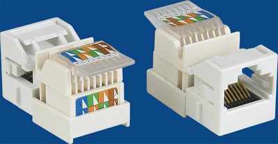  manufactured in China  TM-8304 Cat.5E RJ45 UTP Connector Data keystone jack  corporation