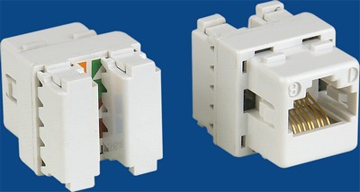  China manufacturer  TM-8305 Cat.5E RJ45 Computer Cables Data keystone jack  company