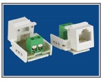 RJ11/12 (CAT3) Voice Keystone Jacks   china RJ11/12 (CAT3) Voice Keystone Jacks Phone Jack supplier